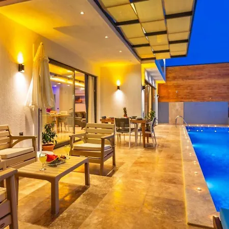 2 Bedroom Seaview With Private Pool Jacuzzi Kalkan