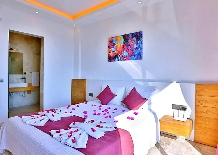 Villa 2 Bedroom Seaview With Private Pool Jacuzzi Kalkan